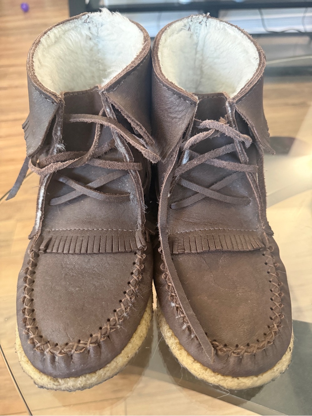 Laurentian Chief Moccasins – Women’s Size 7